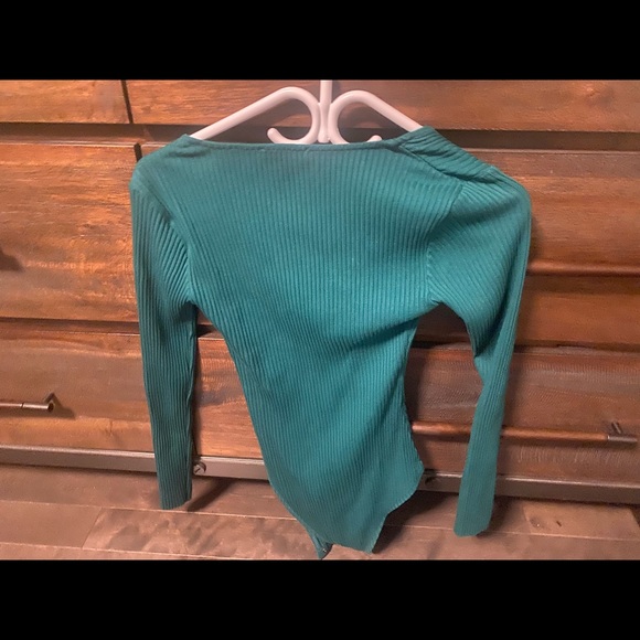 Zara scoopneck bodysuit, size M - Picture 2 of 4